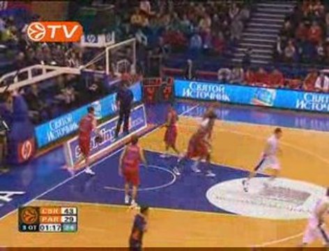 CSKA Moscow vs. Partizan 56-47