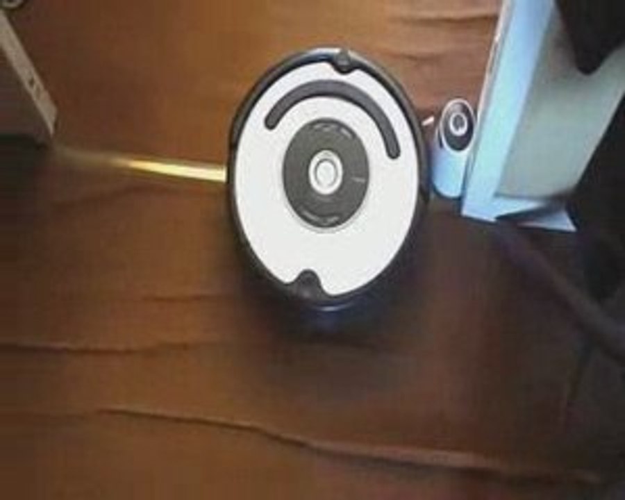 Le Roomba 560 en action