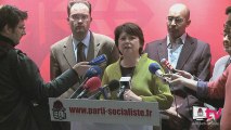 Conférence de presse de Martine Aubry