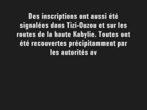 Année 1980- Détonateur du Printemps noir 2001