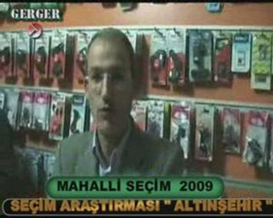 MAHALLİ SEÇİM 2009 ALTINŞEHİR