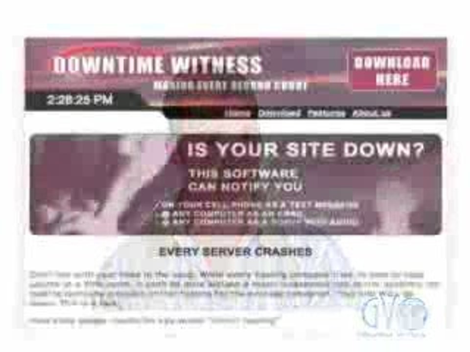 Sever Crash - Downtime Witness