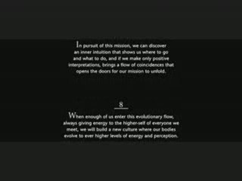 Les 9 propheties (la prophetie des andes)