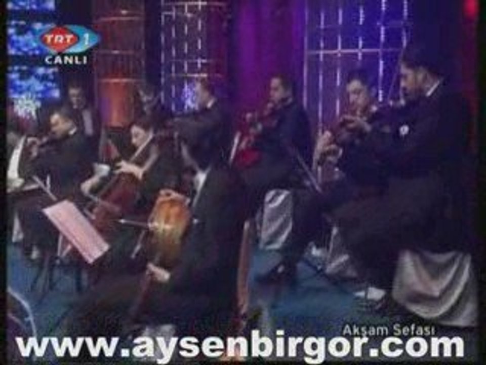 Trt 1 Akşam Sefası Ayşen Birgör Gidemem 24/3/2009