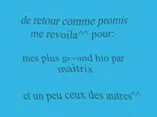 pangya maitrix Mes plus beaux hio