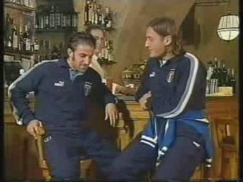 Del piero and totti