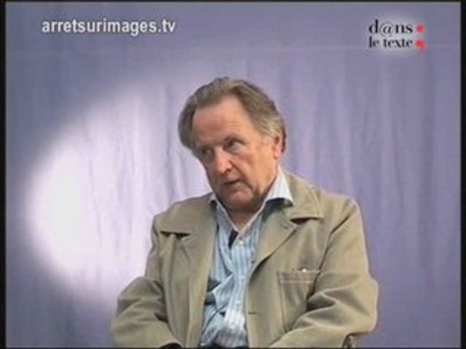 Régis Debray : "je n'ai pas le langage que j'aimerais avoir"