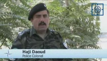 Training an Afghan Swat Unit