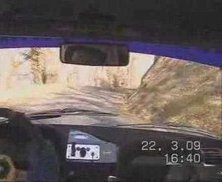 Rallye Vallon Marcillac ES4 caméra embarque