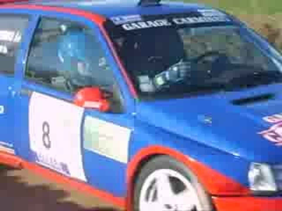 Rallye de Marcillac 2009 ES1 N°8 CARMINATI