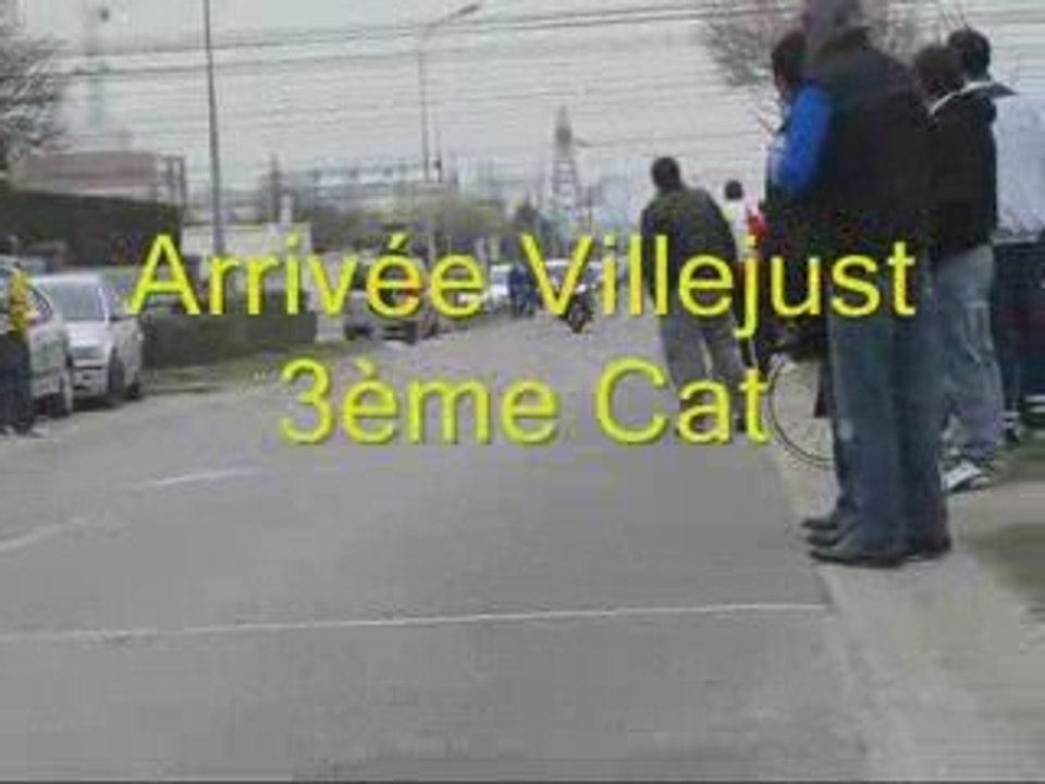 Villejust arrivee 3e cat