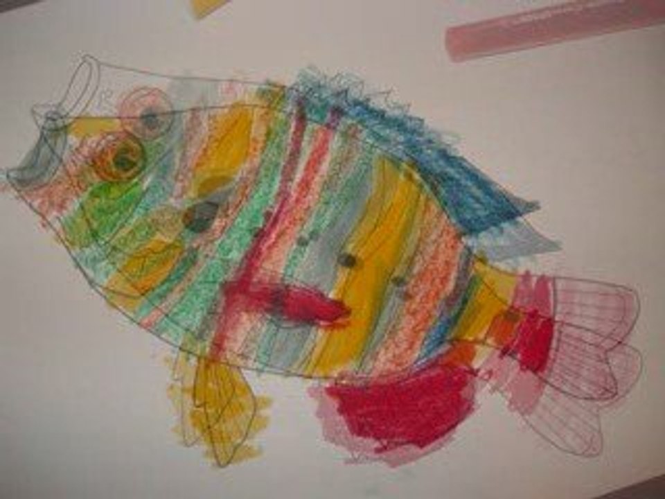 coloriage de Poisson d'Avril