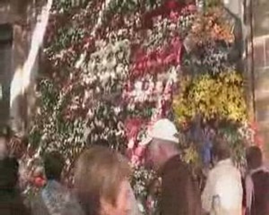 Fallas 2008 Valencia La vierge film2