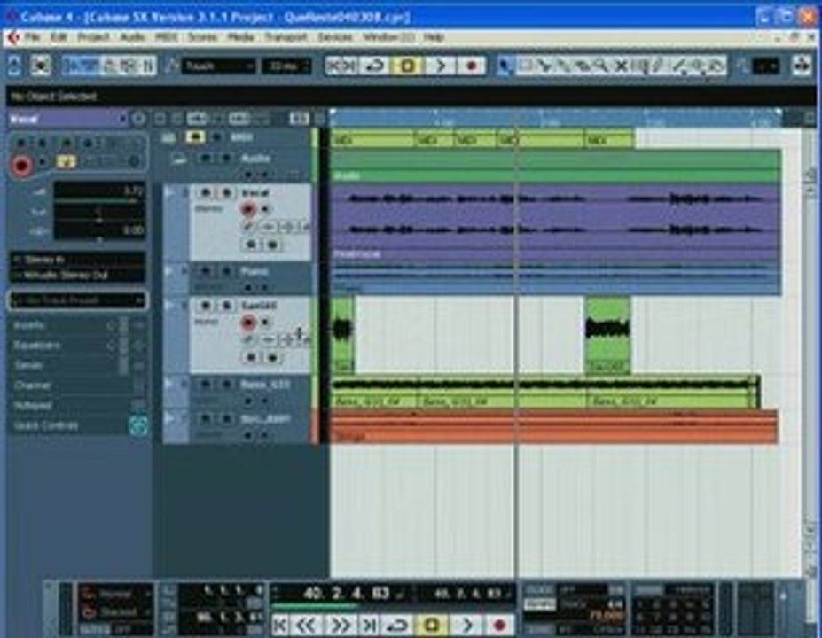 Cubase 4 Zooming Around Cubase