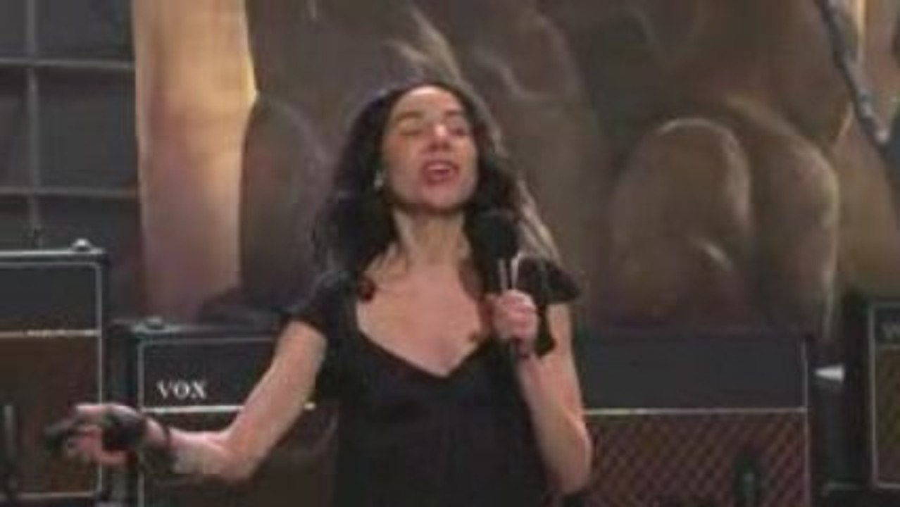 PJ Harvey  & John Parish-  Black Hearted Love - Jay Leno