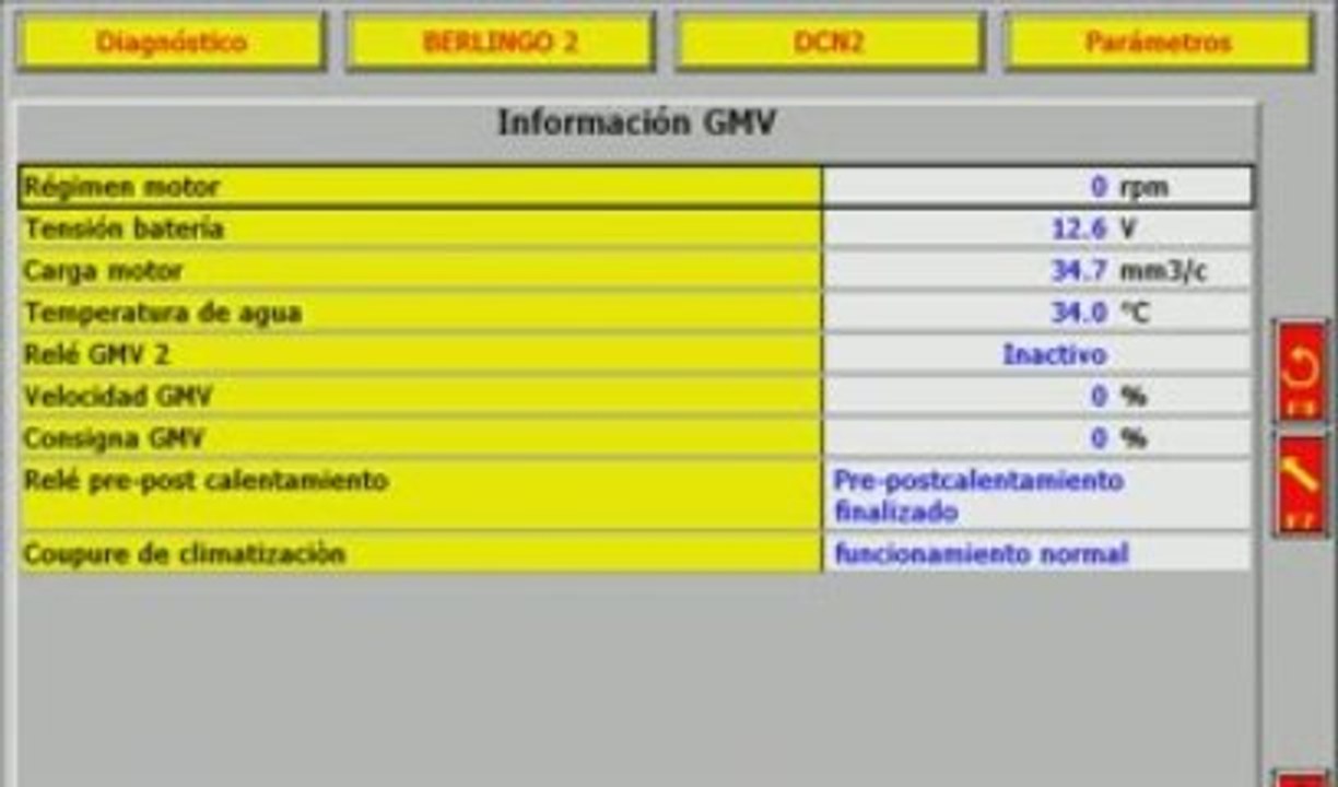 REVISANDO BERLINGO CON SCANNER CITROEN-PEUGEOT 2