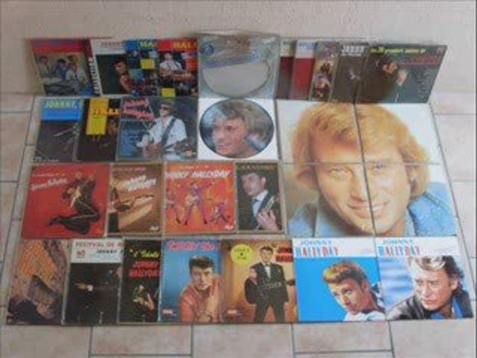 Johnny hallyday  "les compils"
