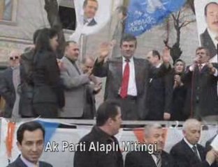 Alaplı mitingi