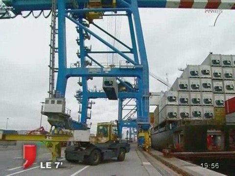 Avis de tempête sur le port de Nantes-Saint-Nazaire