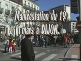Manif 19 mars dijon collectif école