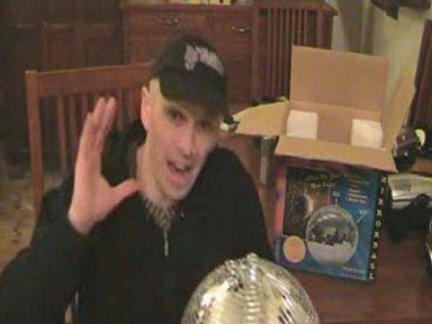 ADJ 12 inch mirror ball vid 1 feb 2009