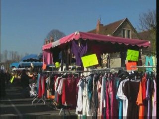 retour du marché de Fouquières