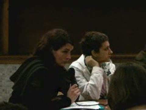 Prise de parole RESF - Camille Salmon - Bourse du travail