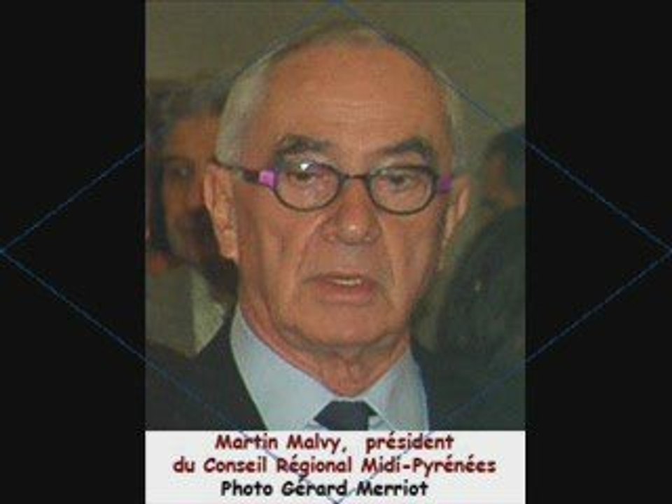 Salon Sup Pyrénées : Martin Malvy en visite à Tarbes