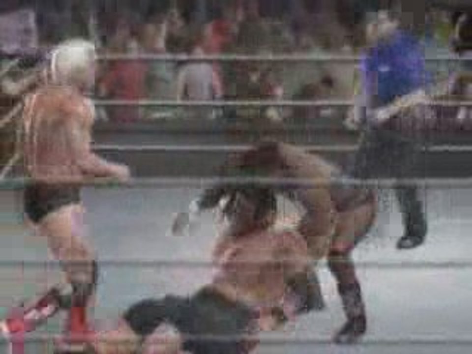 Flair & Umaga vs. Straight Edge Justice