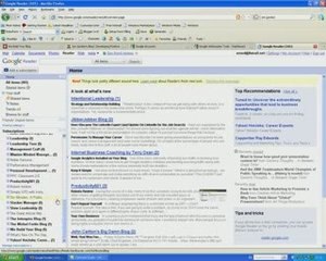 Use The RSS Goolge Reader And Save Hours