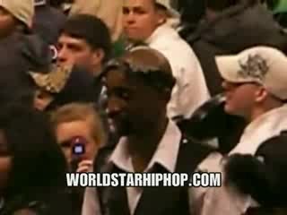 Tupac alive in concert of lil wayne