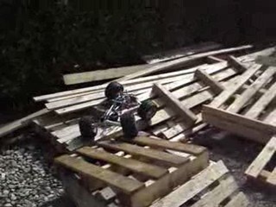 Crawler prototype full alu home made vidéo 2