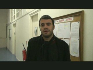 Sorbonne occupée - le secondaire solidaire avec l'Université