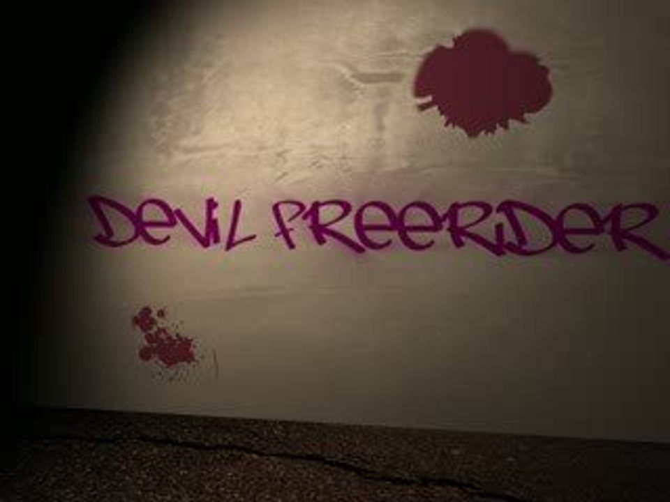 devil freerider graffiti