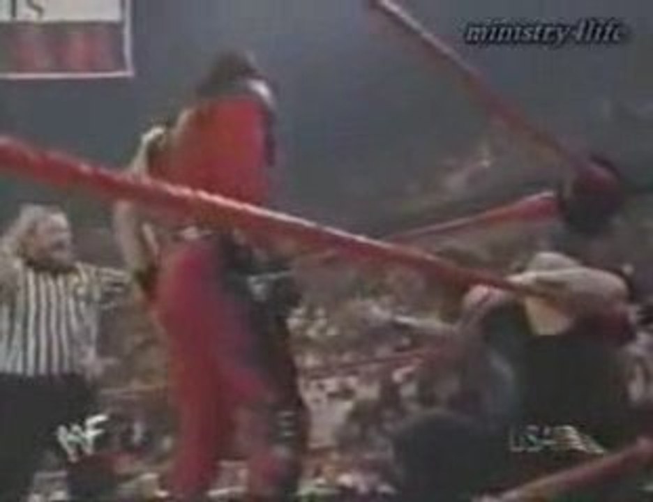 kane & X-Pac vs Viscera & Mideon Raw 1999