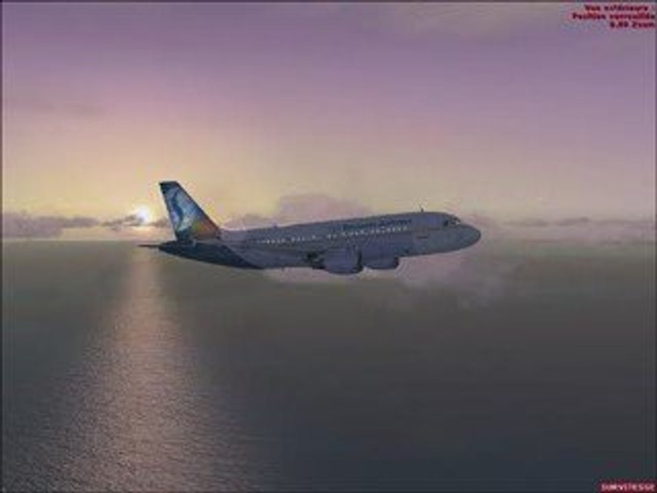 FSX TOUR (#) Douala Landing A319 SN Brussels