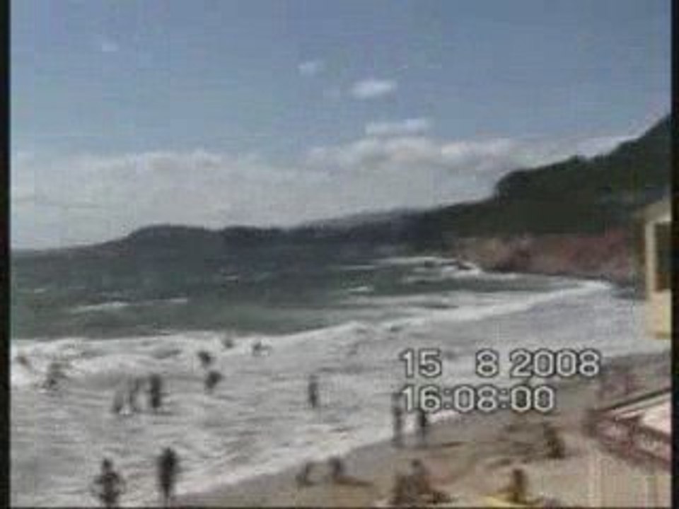 Le Pradet 15-08-2008 (Var) Mistral-La plage de la Garonne