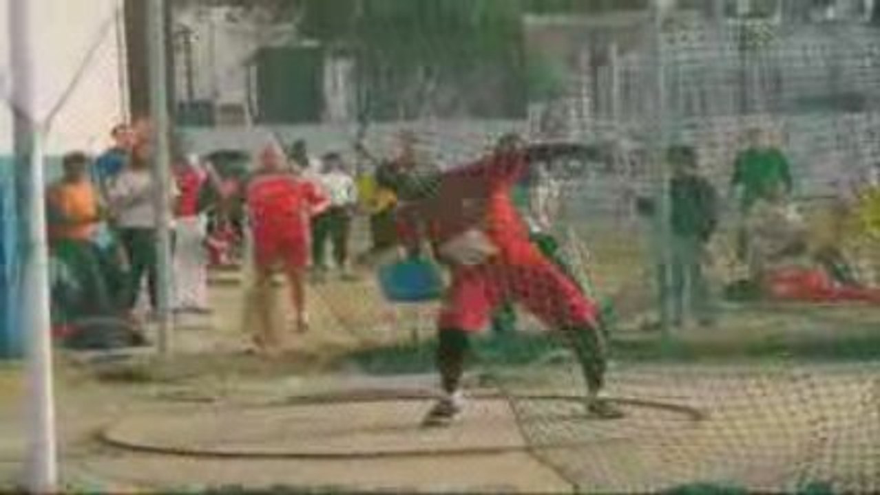 Athlé lancer disque 2009 Frank Casañas 67m17