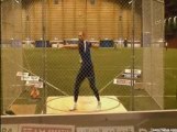 Athlé record du monde indoor lancer disque 69m51 Gerd Kanter