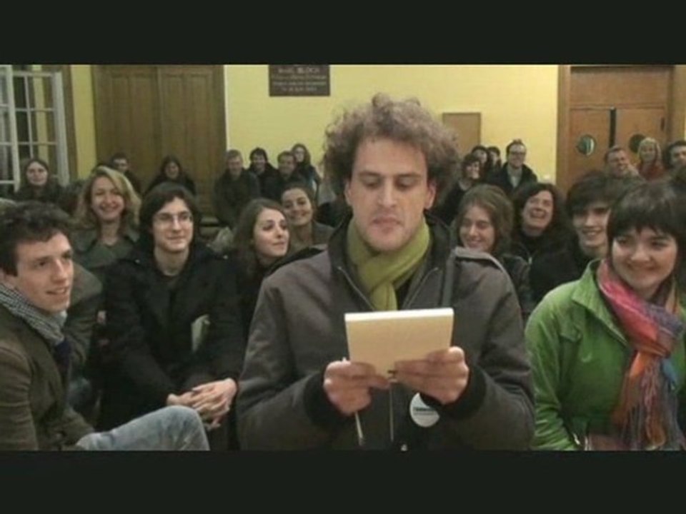 La Sorbonne occupée en latin