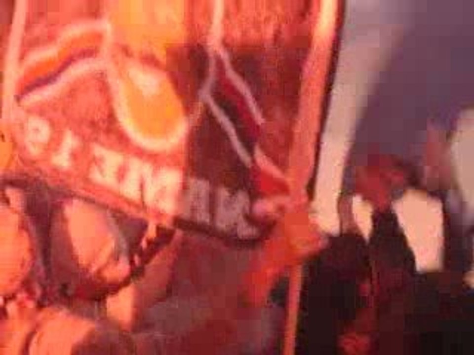 Toulouse PSG 2008 2009 : Début de match parckage