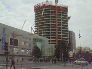Lyon Part-Dieu: Construction de la tour Oxygène