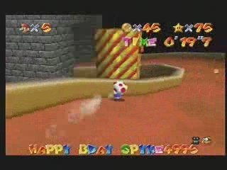 Gameshark code: Play as Toad in The Princess's Secret Silde