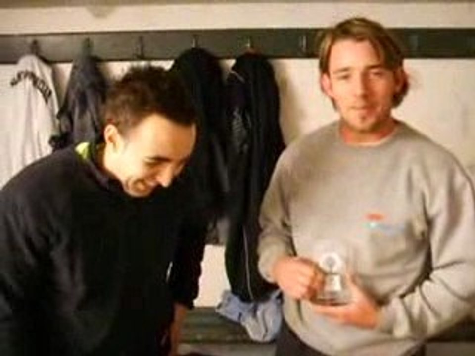 trophèe chiens poubelle rcch pour le match a chateaurenard