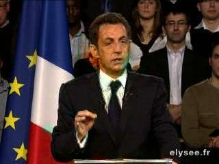 Discours de Nicolas Sarkozy à Saint-Quentin le 24-3