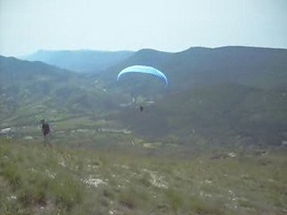 DECOLLAGE ELEVE EPB  SITE DE BERGIES SUD