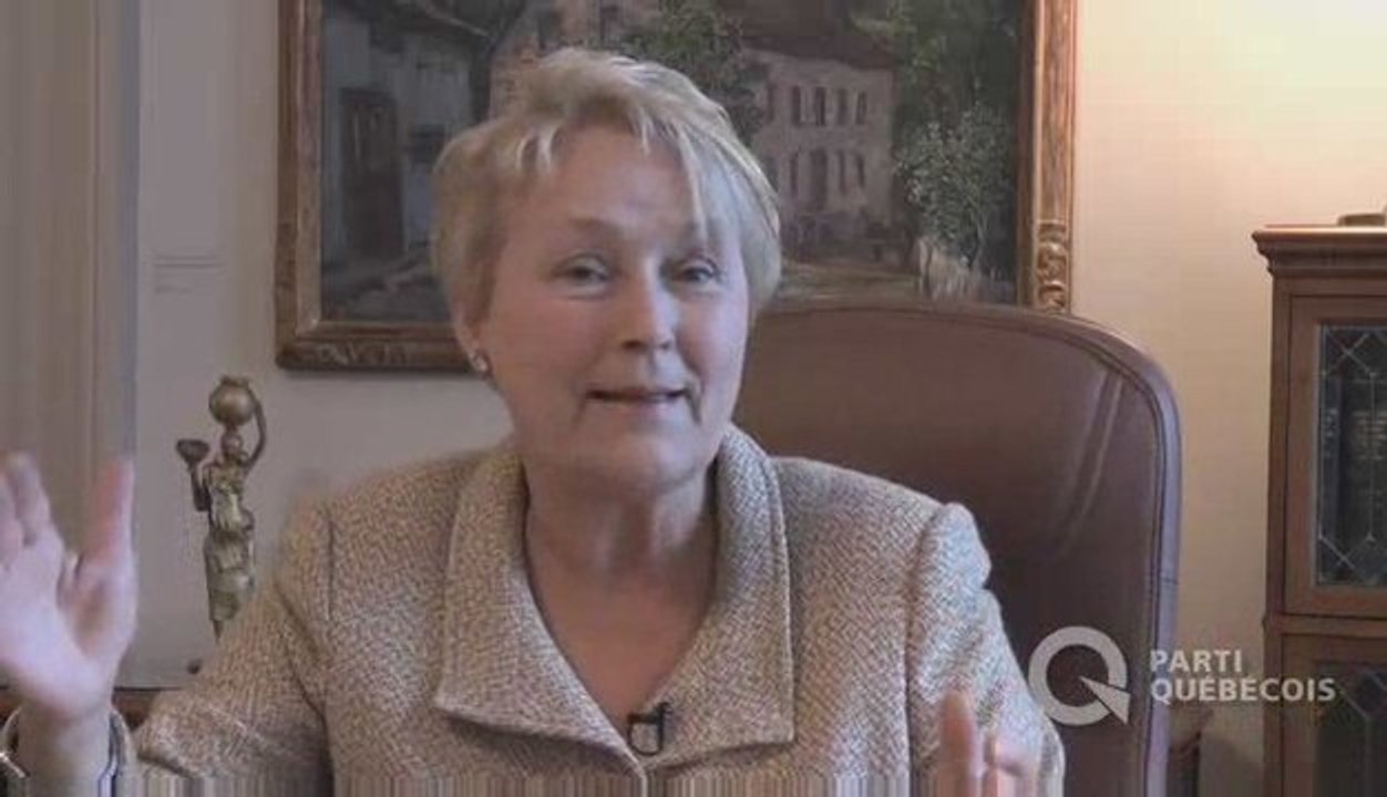 La chef du Parti Québécois vous adresse un message