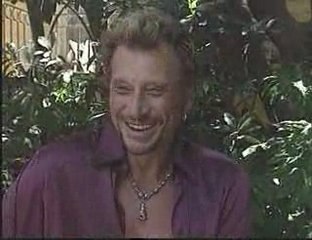 Johnny Hallyday - Interview à L.A. avant le stade de france  ( 1998 )