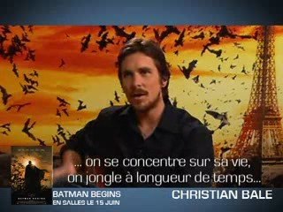 Batman Begins - Interview #7 (Cast)