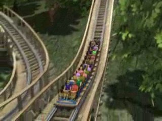 Worlds of Fun - Prowler - Simulation Flyaround